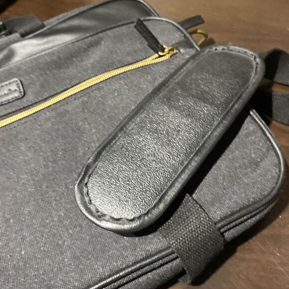 Eddie Bauer Charcoal Laptop Ipad Travel Business Bag - Picture 11 of 11